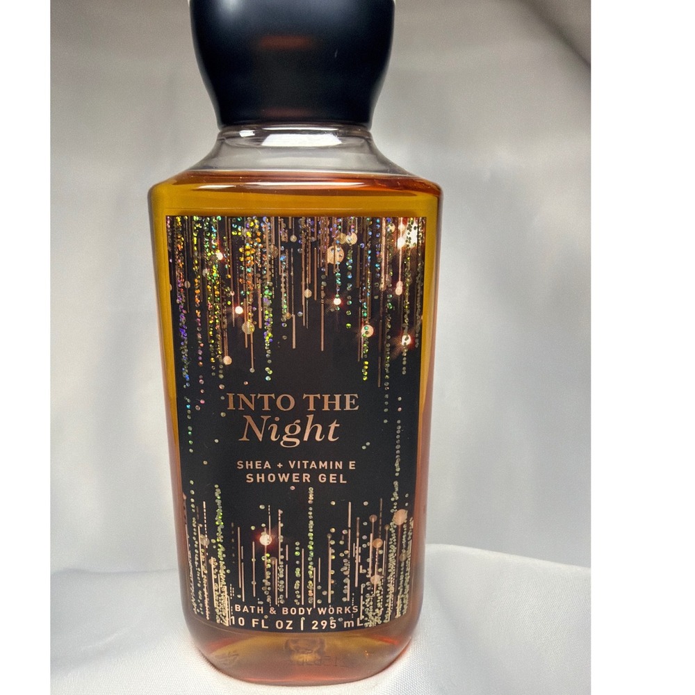 Bath & Body Works Into The Night Shower Gel 10oz Shea Vitamin E Body Wash NEW